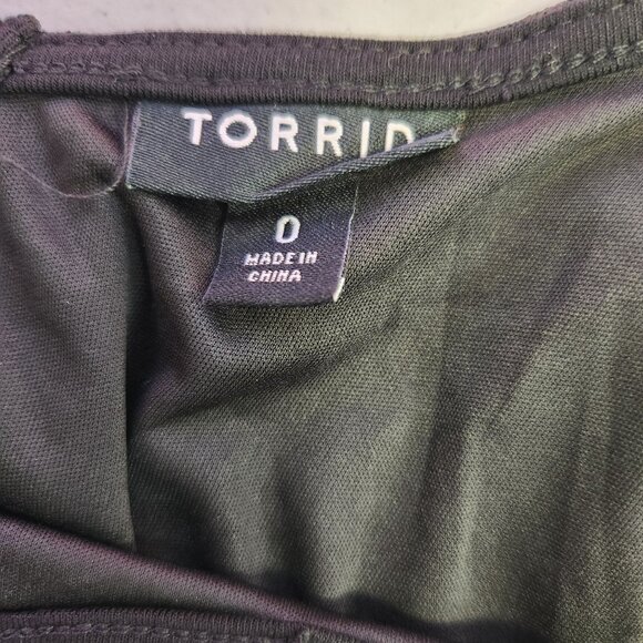 Torrid Women's 0 Black Polka-Dot Adjustable Strap Cami  2204 - Picture 4 of 6